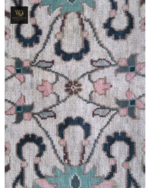 Ivory Sage Blossom Medallion Rug - Image 3