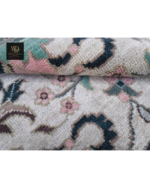Ivory Sage Blossom Medallion Rug - Image 10