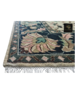 Ivory Sage Blossom Medallion Rug - Image 8