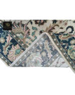 Ivory Sage Blossom Medallion Rug - Image 4