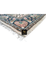 Ivory Heritage Floral Hand-Knotted Rug - Image 5