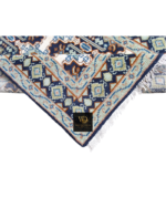 Midnight Heritage Geometric Hand-Knotted Rug - Image 7