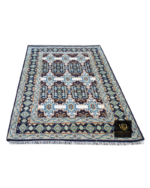 Midnight Heritage Geometric Hand-Knotted Rug - Image 9