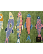 Fish Motif Hand-Knotted Rug - Image 3