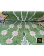 Hand-Knotted Medallion Rug - Image 6