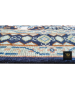 Midnight Heritage Geometric Hand-Knotted Rug - Image 12