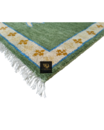 Fish Motif Hand-Knotted Rug - Image 4