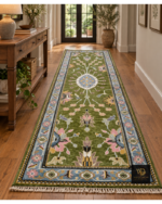 Hand-Knotted Medallion Rug - Image 2