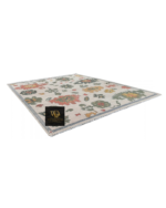 Ivory Tribal Floral Hand-Knotted Rug - Image 11
